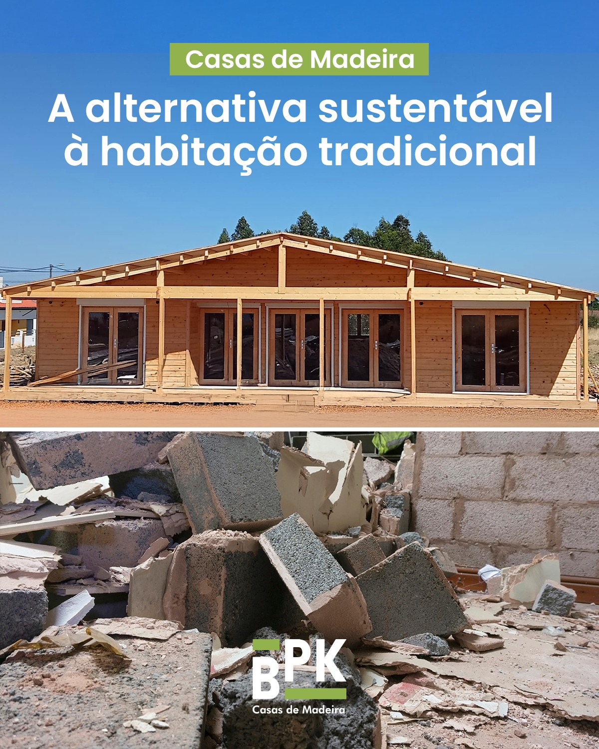 Casa de madeira – "Casas de Madeira: uma alternativa sustentável à habitação tradicional" | artigo BPK